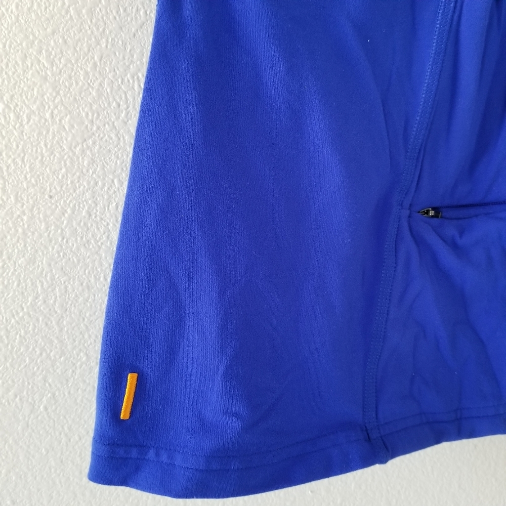 Lucy Activewear Fitted Tank Top Blue w/ Bra EUC - Picture 5 of 7